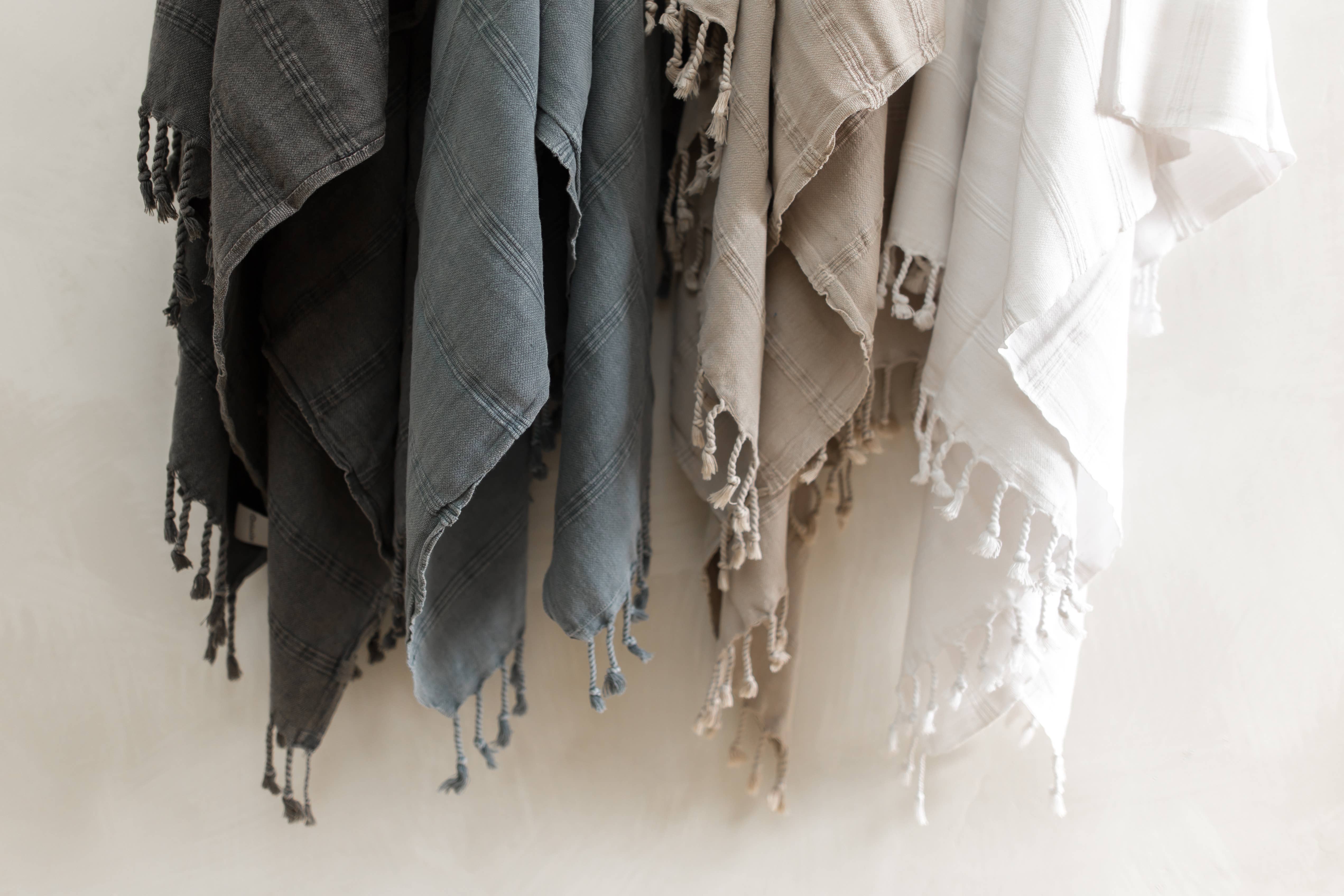 InfuseZen – wholesale Badhandduk – Stentvättad Peshtemal turkisk handduk i beige8