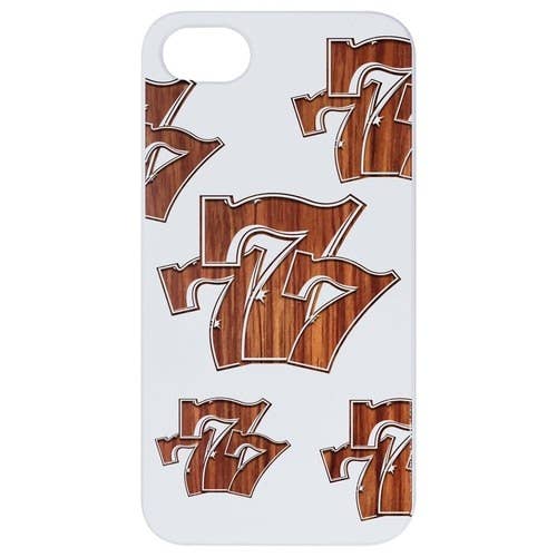 Bois de rose enduit blanc - Lucky Seven Gravure pour la vente par OTTO CASE