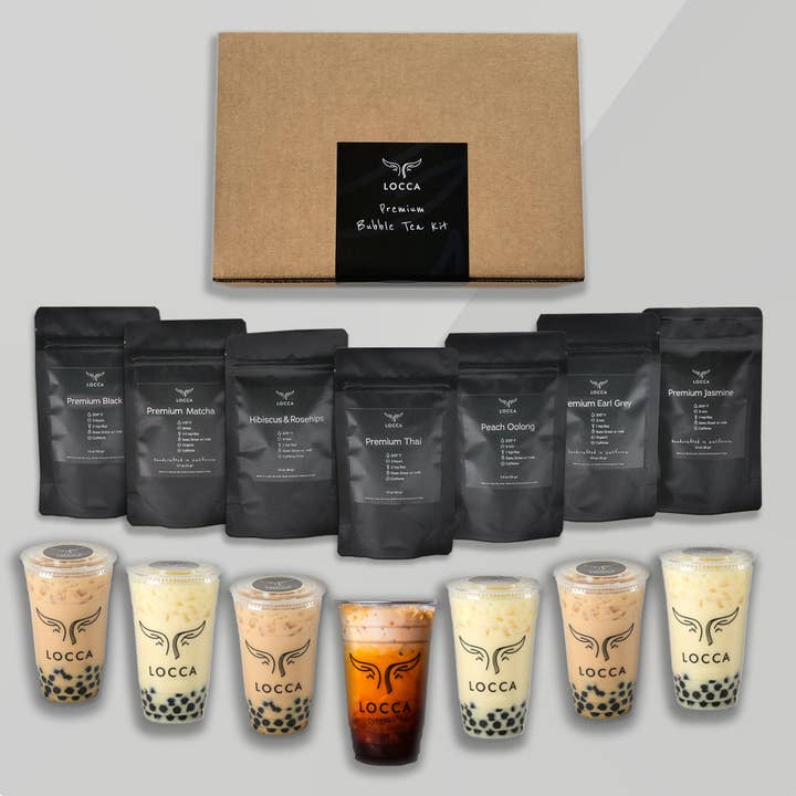 Locca Ultimate Boba Tea Kit | Up to 56 Drinks | Unique Bubble Tea Gift Set and other Purchase Wholesale bubble tea. Free Returns & Net 60 Terms on Faire trending on Faire.