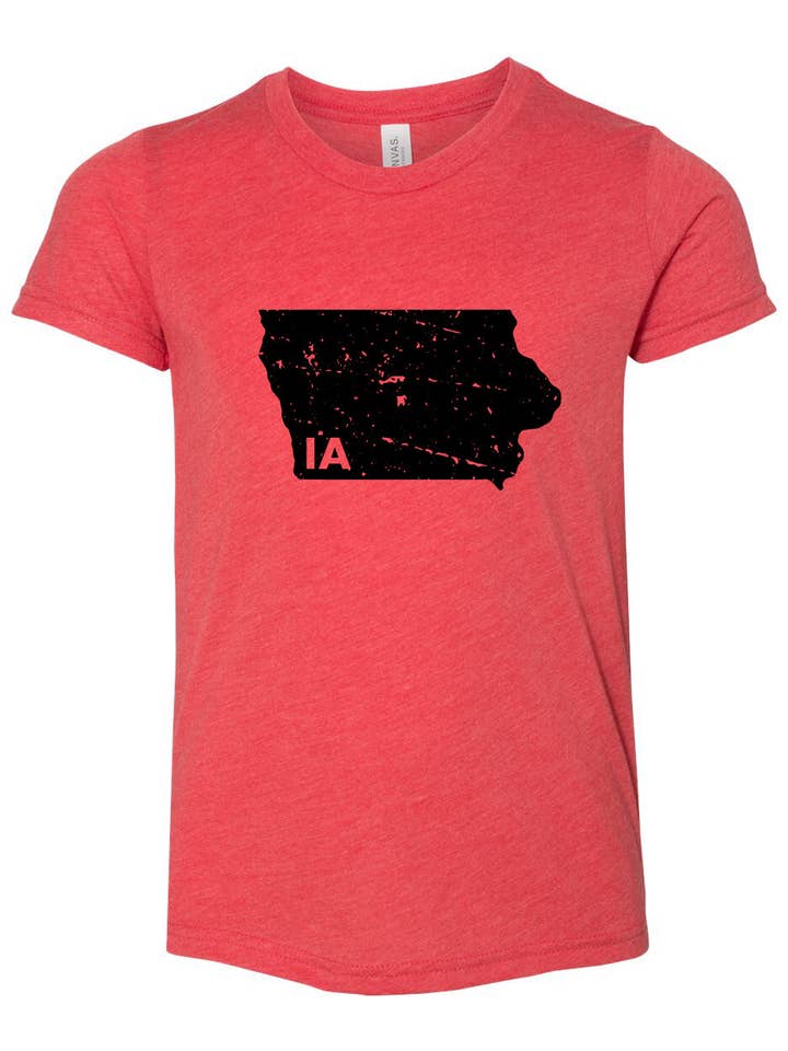 Crianças Iowa Prairie Red por atacado de Homeplace Apparel