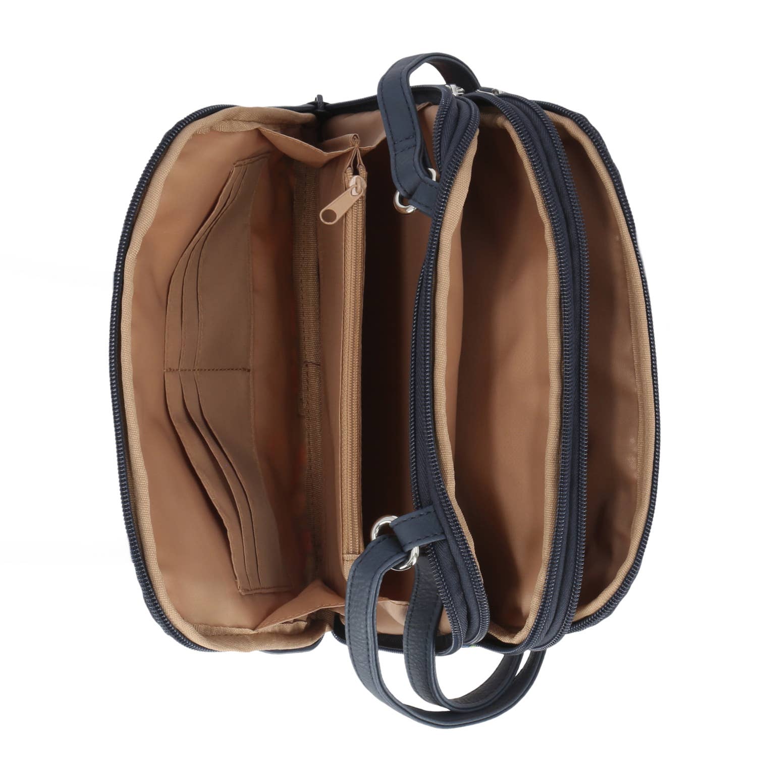 Multisac Handbags - Wholesale Crossbody Bag - Women's - Multisac Zippy Triple Compartment Crossbody31