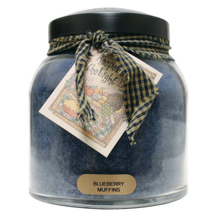 34Oz Kotl Papa Jar Candle- Blueberry Muffins for wholesale by Cheerful Candles