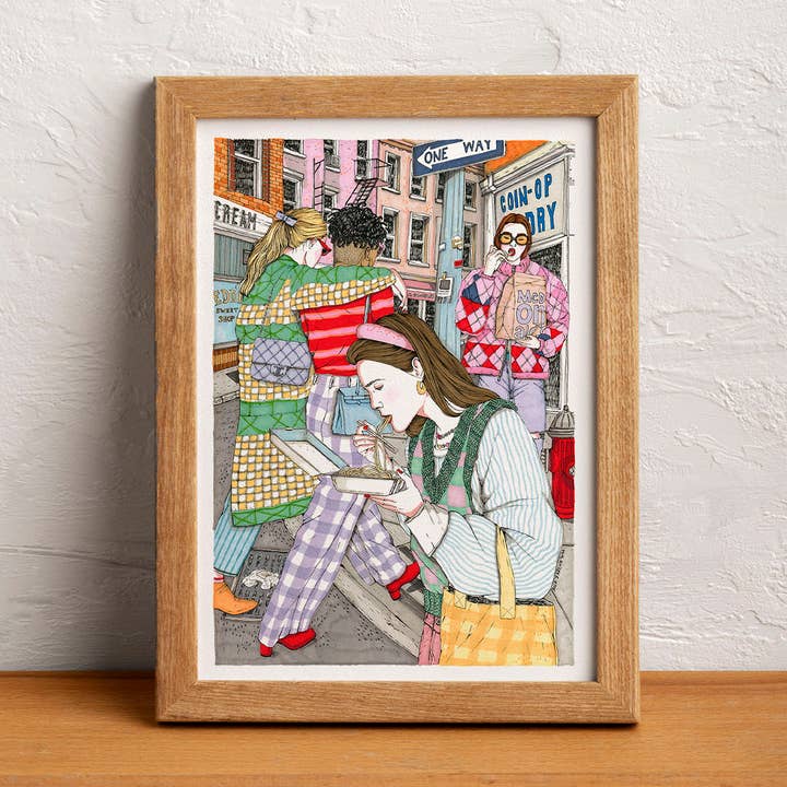 ANA JAREN STUDIO - Wholesale Art Print - Take Away - Art Print1