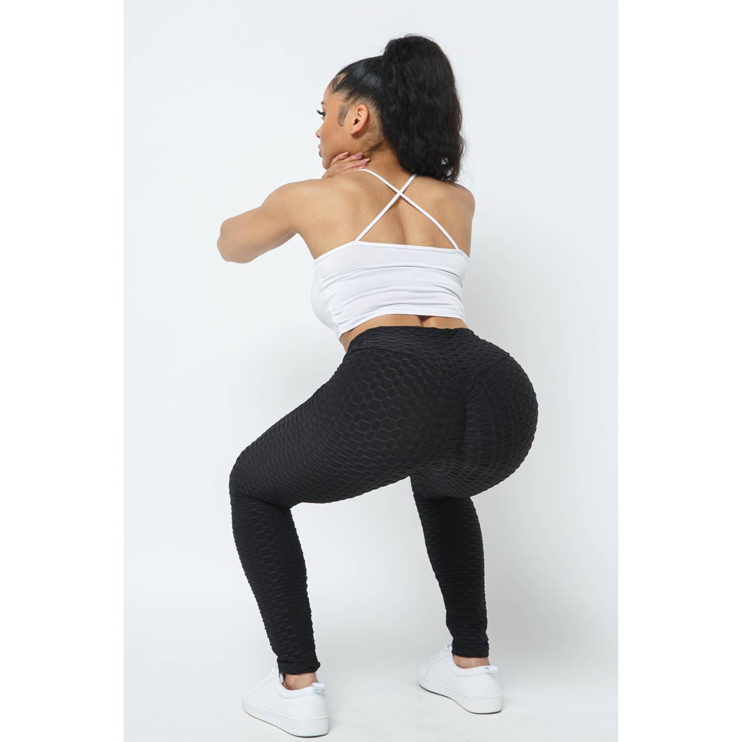 JHP Collection - Wholesale Fashion Leggings - Women's - HIGH WAIST YOGA PANTS SCRUNCH BUTT LIFT LEGGINGS WITHOUT POC3