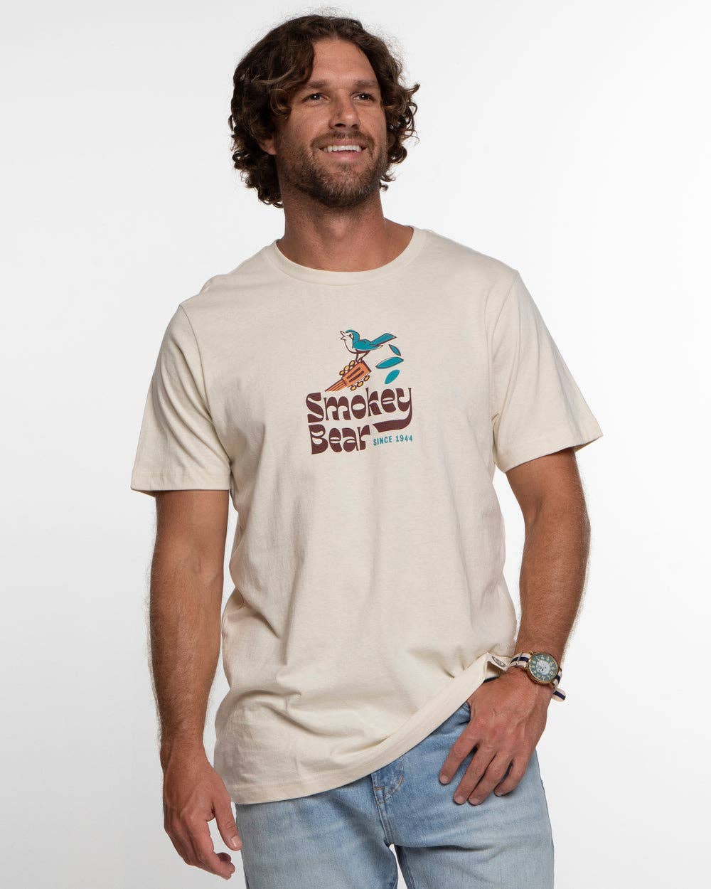 Birch Smokey's Band Vintage Dyed Unisex Short Sleeve Tee for wholesale on Faire4