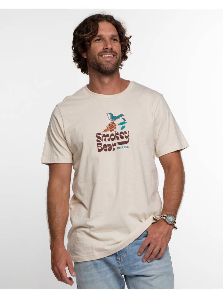 Birch Smokey's Band Vintage Dyed Unisex Short Sleeve Tee for wholesale on Faire4