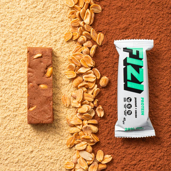 FIZI - Wholesale Snack Bar - PROTEIN "PEANUT + CACAO" 10x45G3