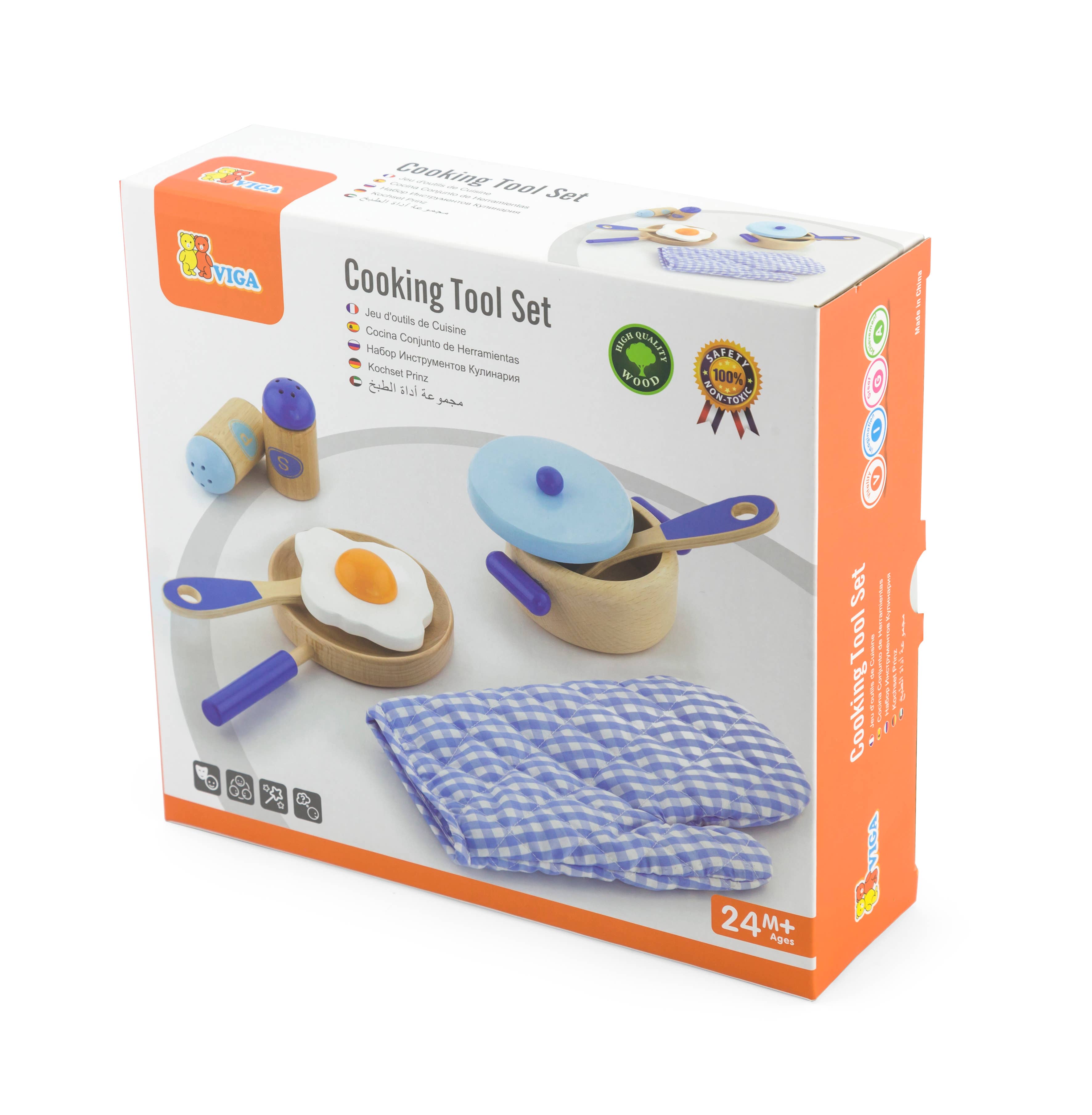Trade Toys Limited – wholesale Toy set – Kids – Viga Cooking Tool Sets - Various7