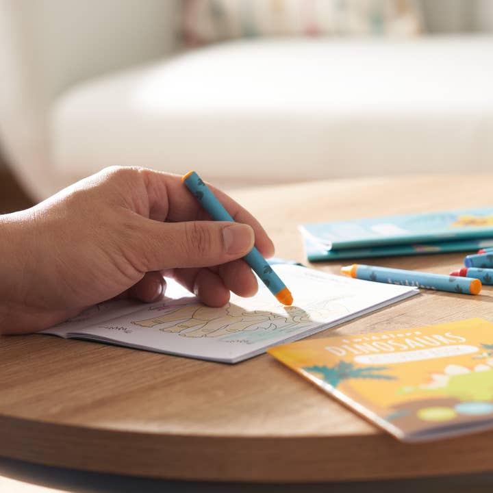 The Twiddlers - Venta al por mayor Libro para colorear y cuaderno de actividades - Niños y bebés - Pack de 24 minilibros para colorear, dinosaurios de safari y animales marinos2