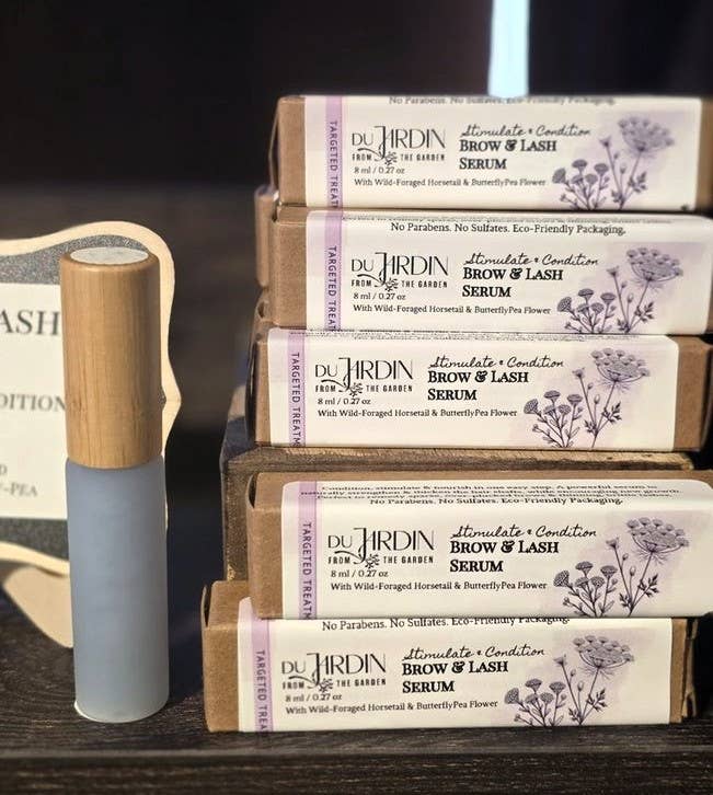 Du Jardin Beauty - Wholesale Eyelash/Brow Serum - Brow & Lash Serum With Wild-Foraged Horsetail1