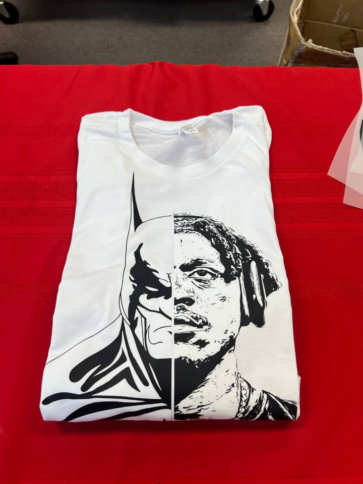 PHILADELPHIA EAGLES AJ BROWN BATMAN TSHIRT for wholesale by Bleed Philly