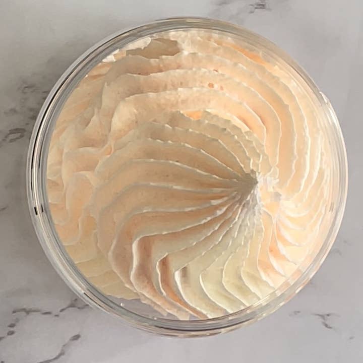 Fluffy Whipped Sugar Scrub - Sweet Orange for wholesale by Belle Regime Skincare