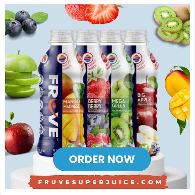FrUve - Wholesale Fruit Juice - FrUve Super Juice Berry Berry (12 oz)