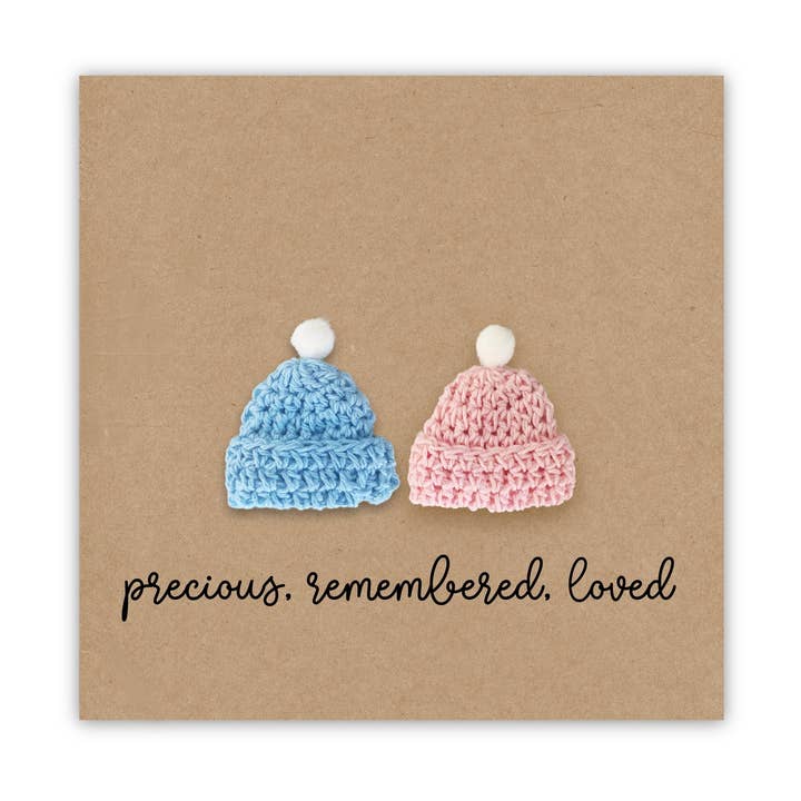 Twin Baby Loss Card, Sympathy Card, Baby Loss, Stillbirth for wholesale by Fifi's Handcrafted