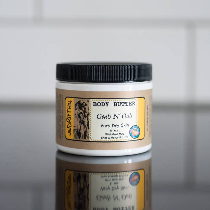 Windrift Hill Goat Milk Skincare – wholesale Body balm/butter – Goats N' Oats | Goat Milk Body Butter2