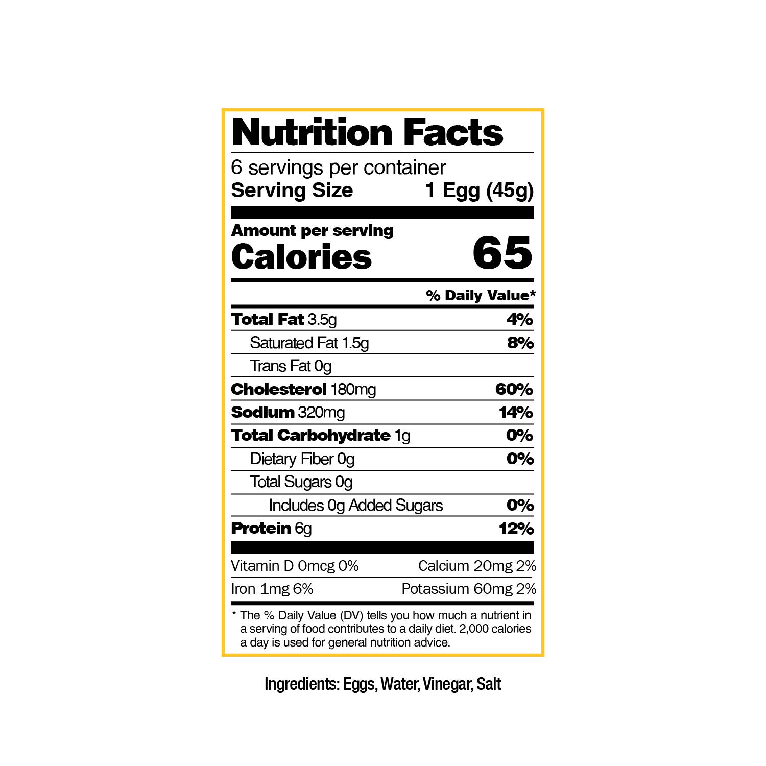 Pork King Good - Wholesale Pickled Vegetables - Pork King Good Salt and Vinegar Pickled Eggs Pint1