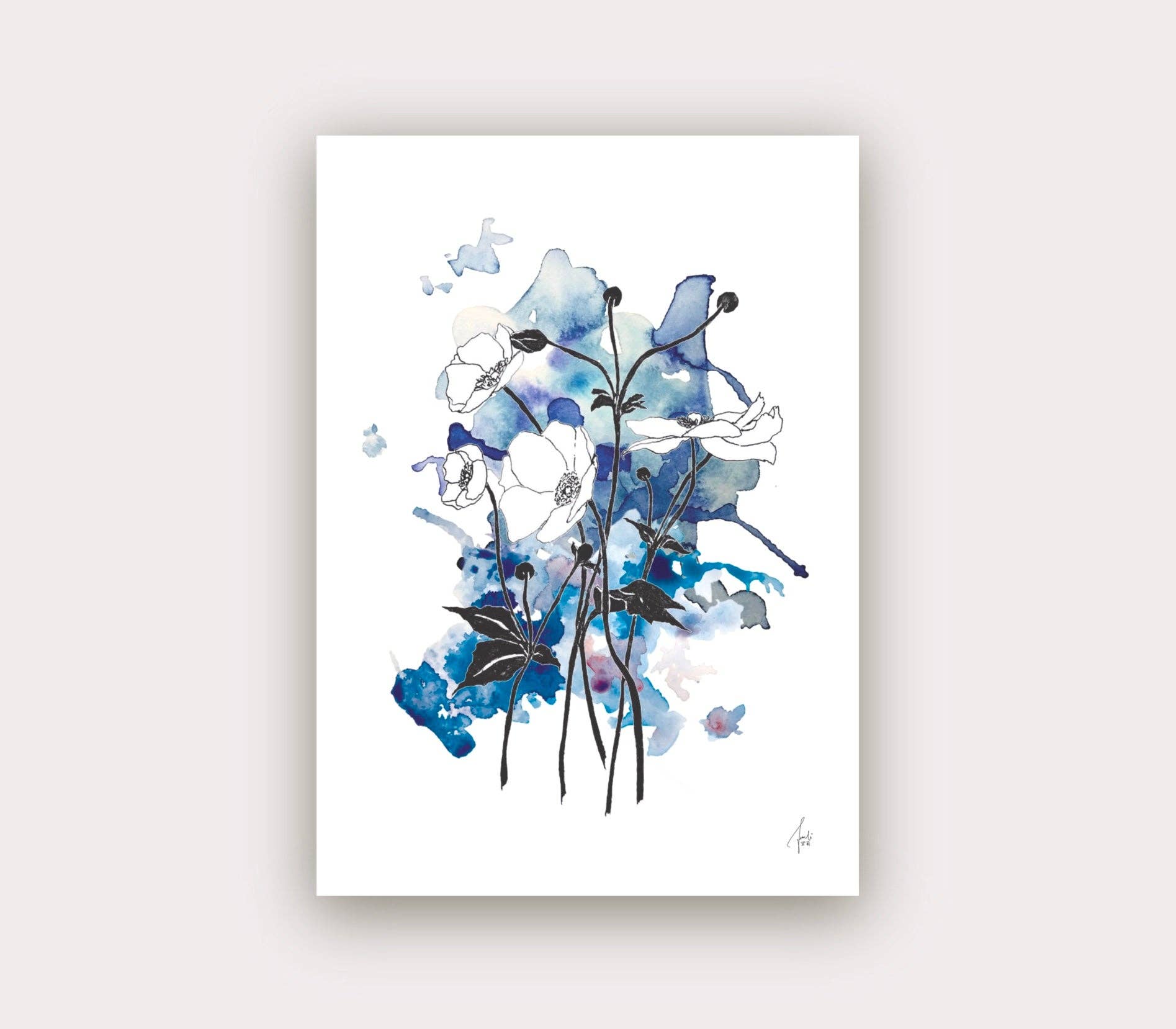 itsjunli - Wholesale Everyday Greeting Card - Anemone ❊ Trust & Respect | Cards0