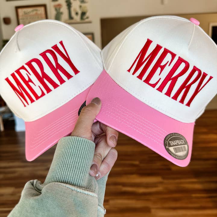 DENVERCO. - Wholesale Trucker Hat - Women's - MERRY Embroidered Hat