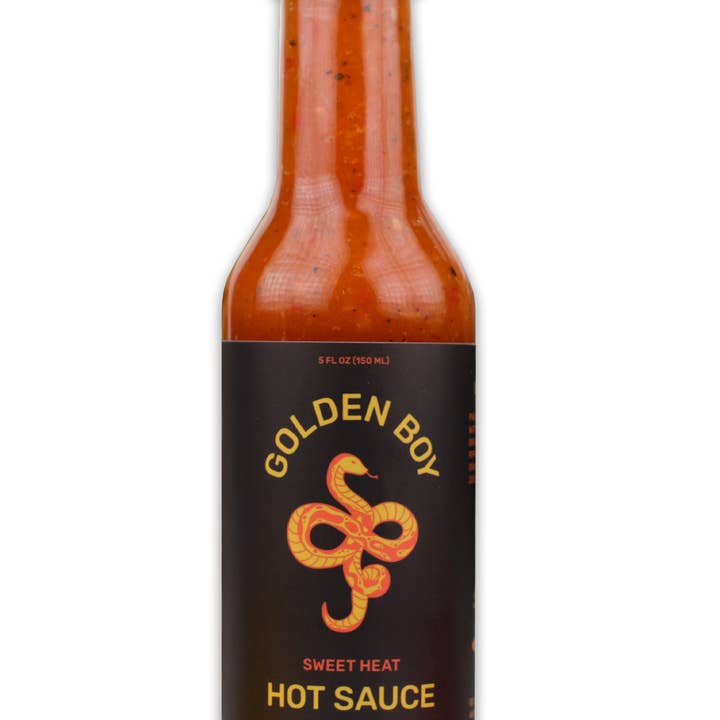 Golden boy hot sauce - Vente Sauces piquantes - Sauce piquante originale Golden Boy1