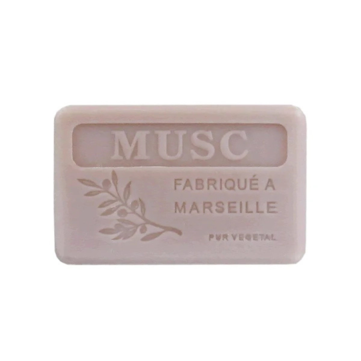 FAIRSAVONT eG. - Wholesale Bar Soap - Marseille Soap 125 g – Musk Scent (Savon de Marseille)0