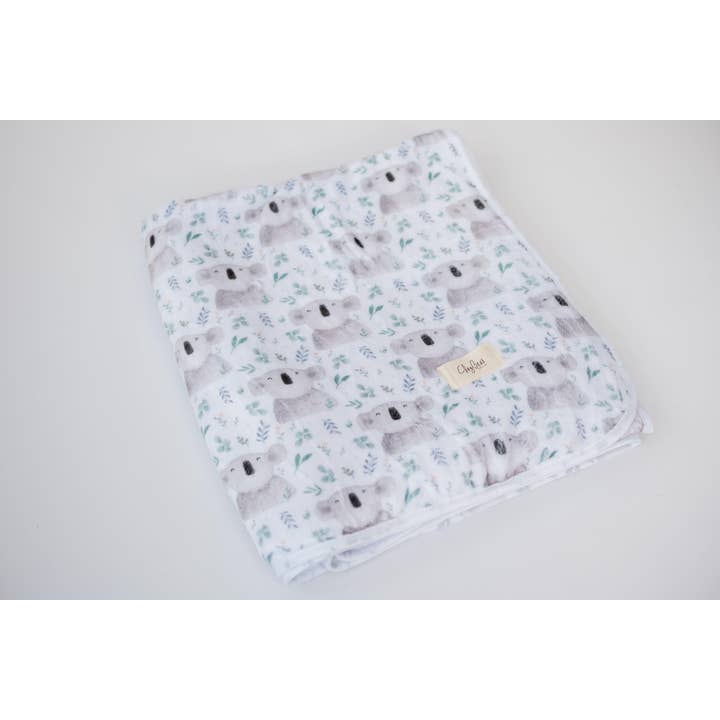 ClayBearOfficial – Großhandel Bettdecke – Kind & Baby – Koala Fleecedecke Minky, groß