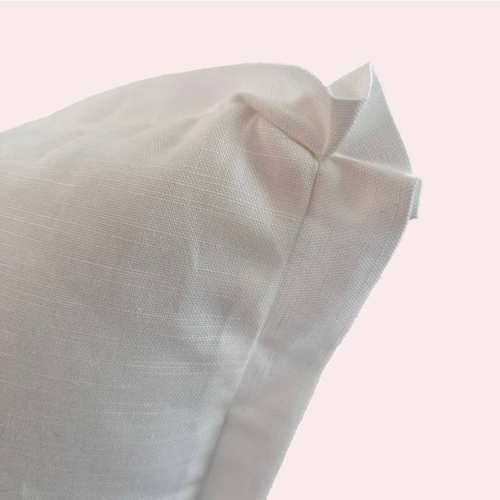 Amanda Wathen Fine Art - Wholesale Throw/Decorative Pillow - Valerie White Pillow