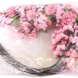 Larksilk - Wholesale Kunstbloemen - Donkerroze Japanse kersenbloesem - Realistische kunstbloem2