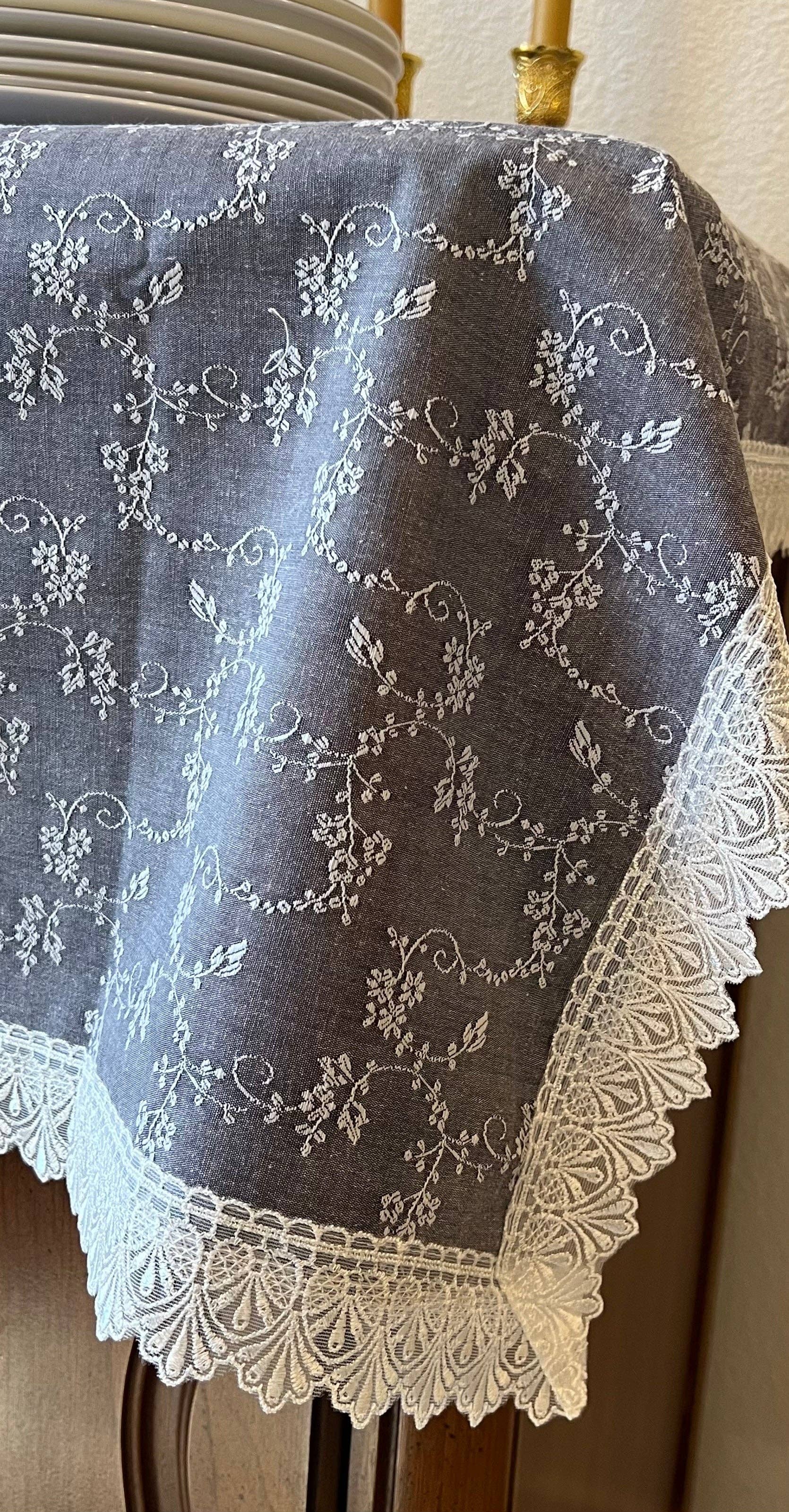 Kensington Barry - Wholesale Tablecloth - Augusta Lace Tablecloth - Manor