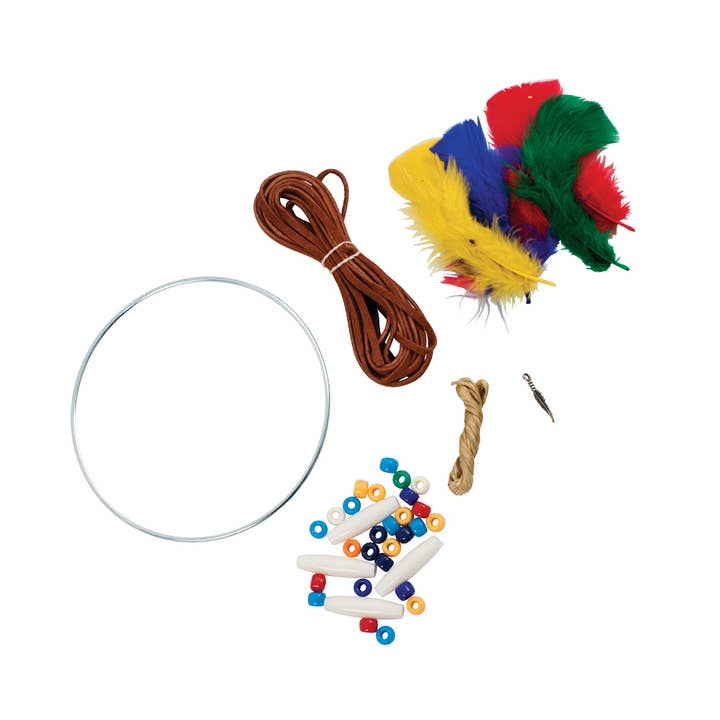 Realeather - Wholesale DIY Craft Kit - Large Dreamcatcher Leathercraft Kit