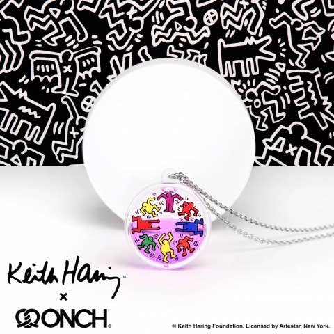 Disburst - Wholesale Pendant/Charm Necklace - Keith Haring x ONCH - Dancing Men Necklace2