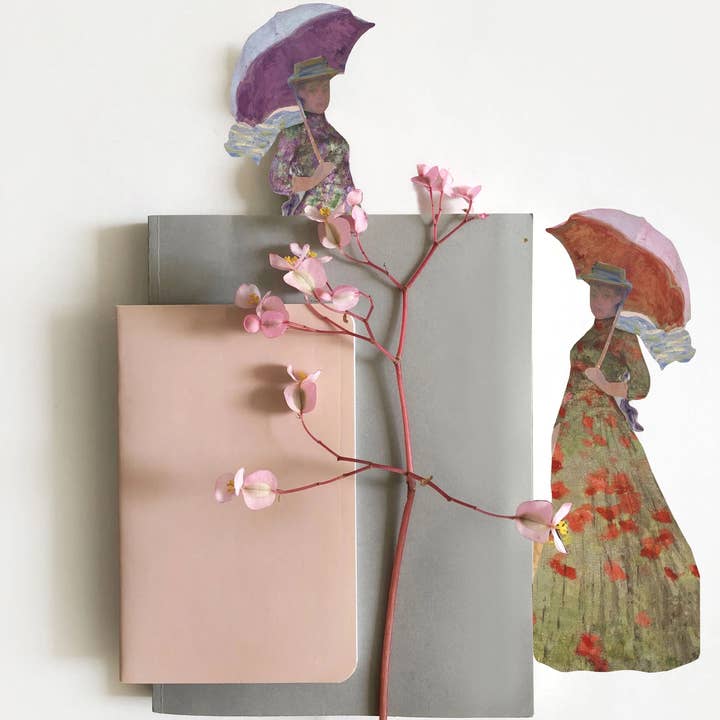 Today is Art Day - Wholesale Bookmark - Bookmarks Monet "Woman with a Parasol" by Mon Petit Art2