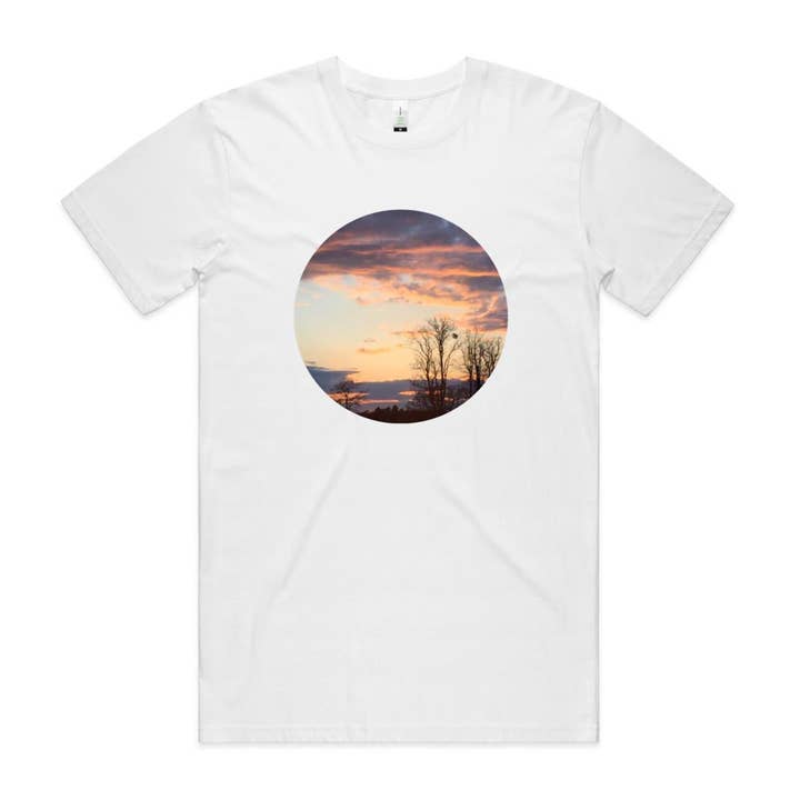 Victorian Country Sunset T shirt for wholesale by High Tees