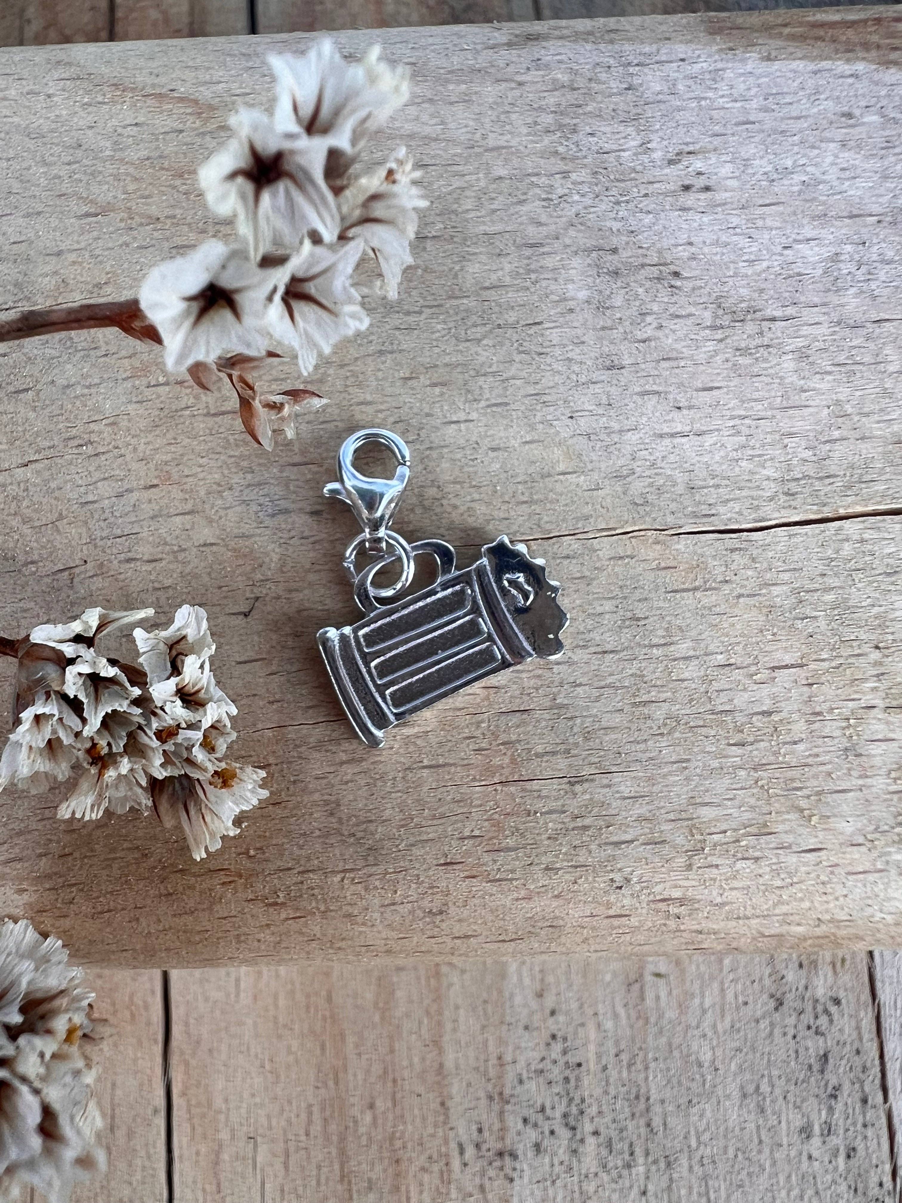 Woidladl - Vente Breloques/médailles personnalisées - Pendentif chope de bière (Charm)1