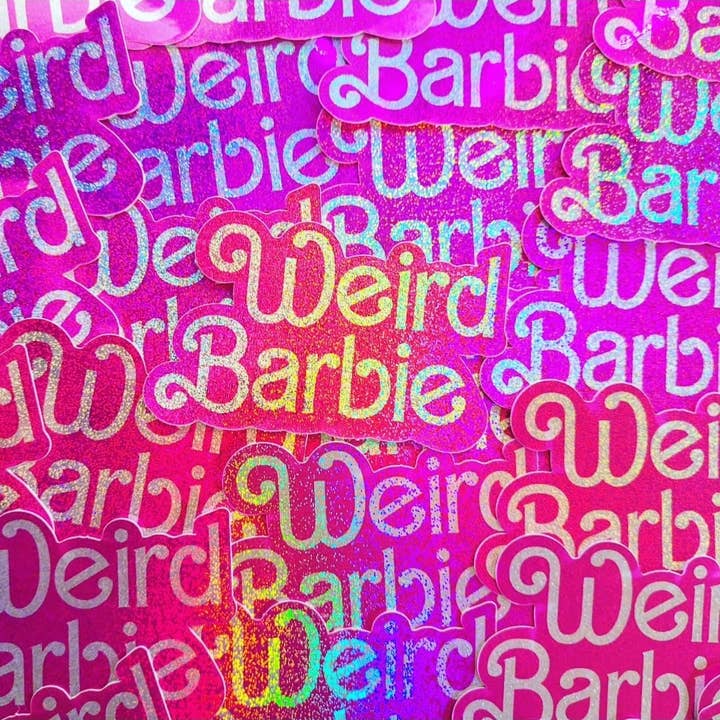 Barbie-Aufkleber - Seltsam für den Großhandel von Confetti Moon