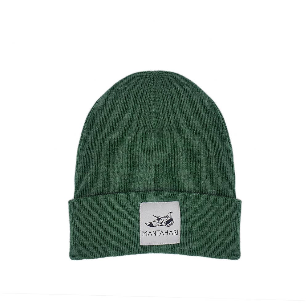 MANTAHARI Oceancare – wholesale Beanie – Unisex – bottlebattle beanie mossy3