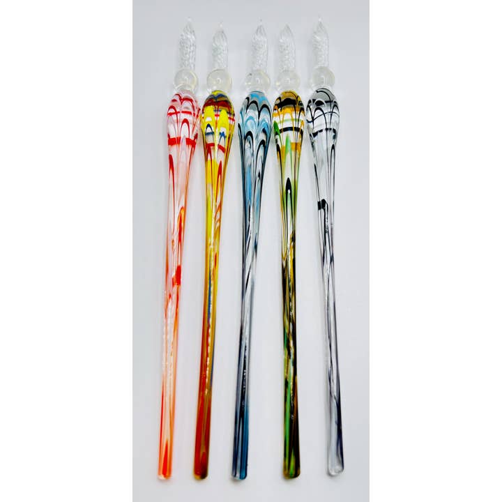 Gifts Amazing! - Wholesale Pen - Glass Dip Pen - Peacock