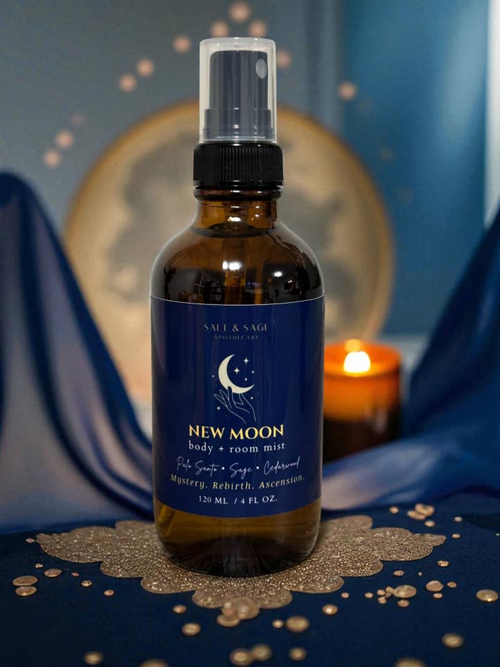 New Moon - Body + Room Mist for wholesale by Salt & Sage Apothecary