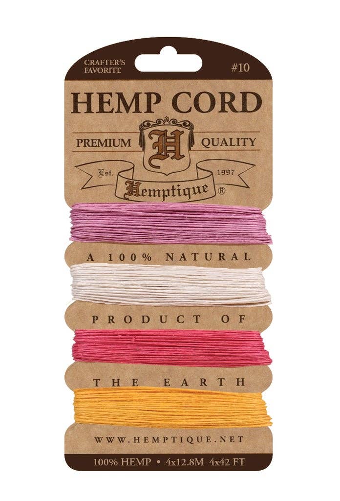 Hemptique – Engroshandel Håndværk forsyninger – #10 Hamp Cord Cards8