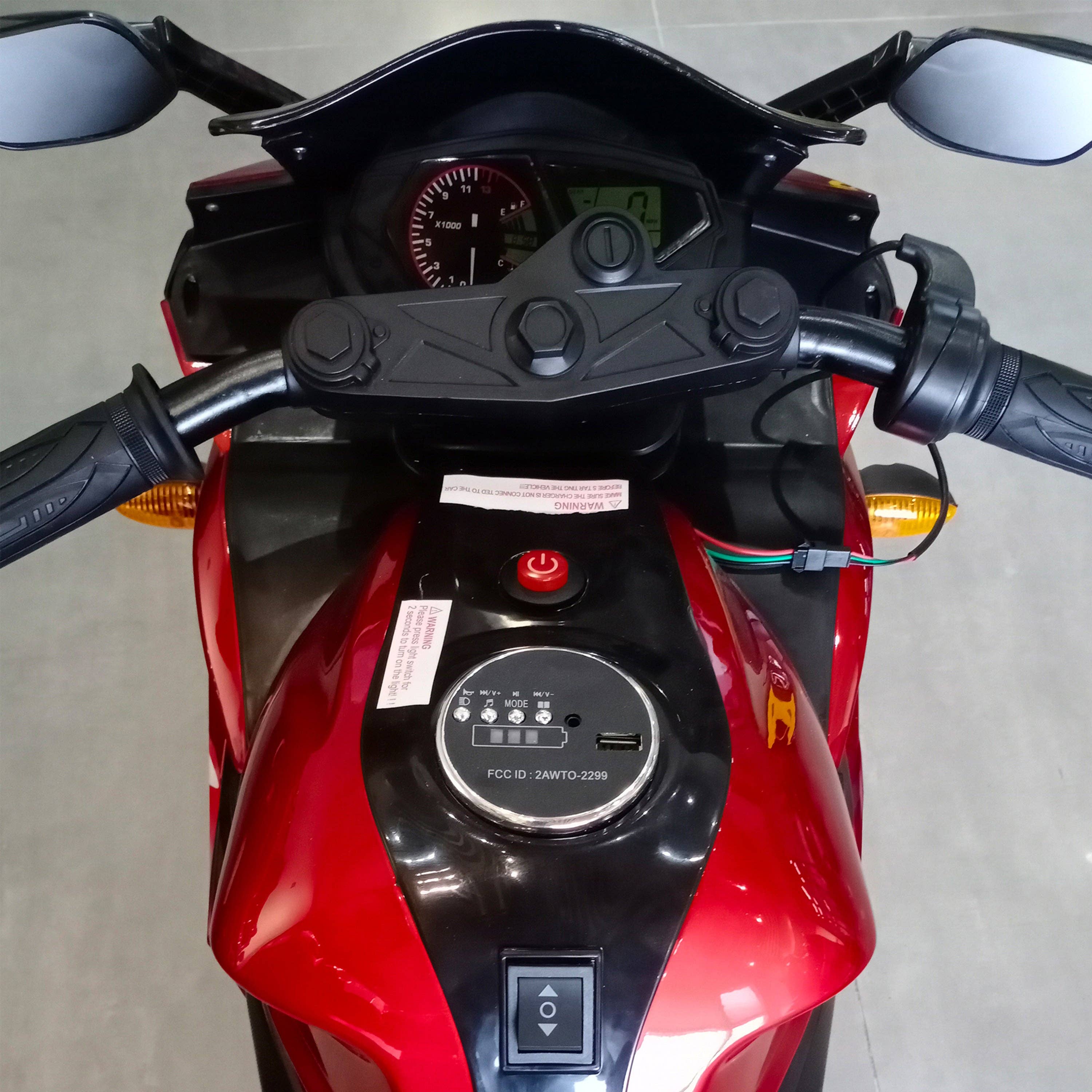 39F Inc. - Wholesale Bike/Scooter - Kids - 12V Kids Ride-On Motorcycle Training Wheels Christmas Gifts9