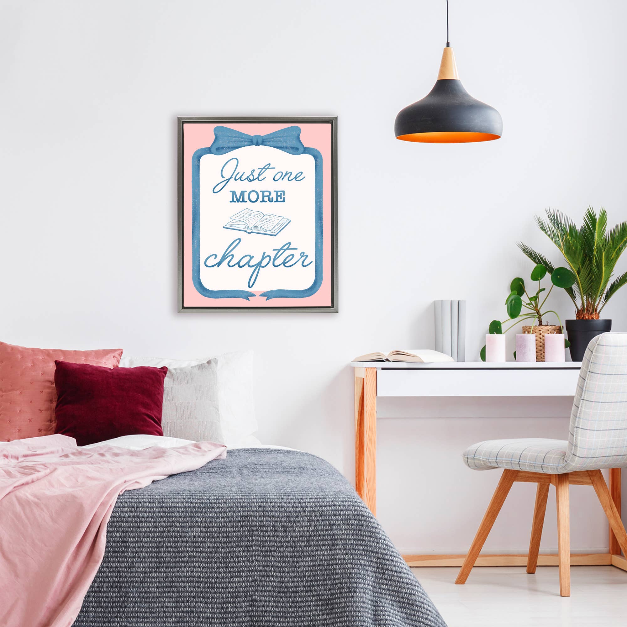 Stupell Industries - Wholesale Wall Sign - Chic Just One More Chapter - Framed Wall Art5