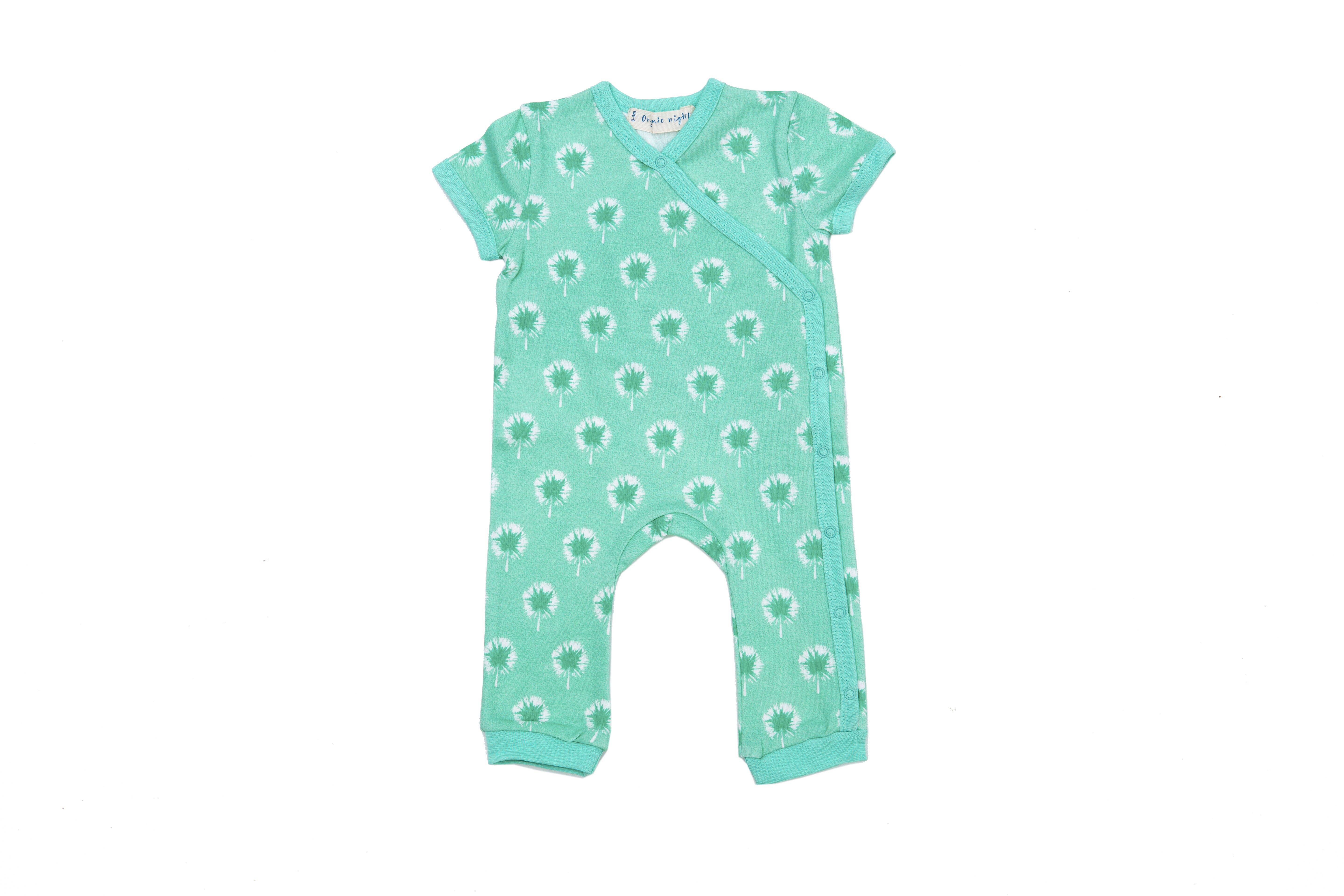 mint green sleepsuit