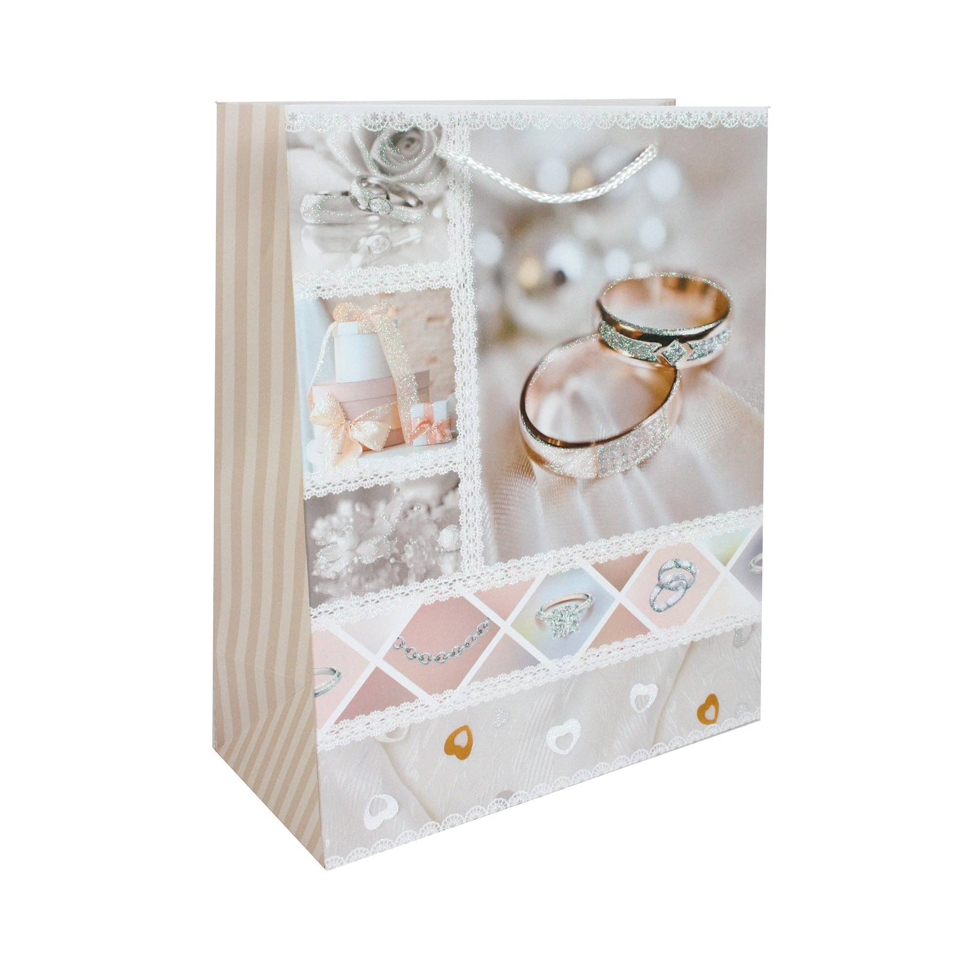 Emartbuy – wholesale Gift bag – Elegant Wedding - Themed Gift Bags - Set Of 410