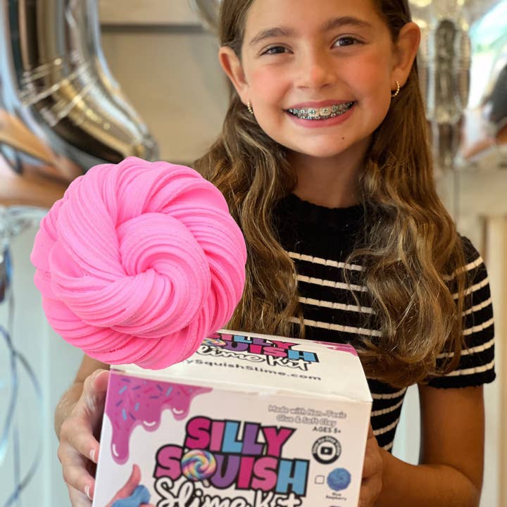DIY Slime Kit: PINK BUBBLEGUM and other Purchase Wholesale glue for slime. Free Returns & Net 60 Terms on Faire trending on Faire.