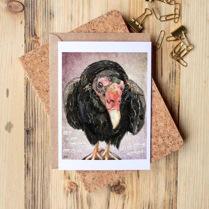 Found & Rewound - Wholesale Everyday Greeting Card - Vulture - greeting card