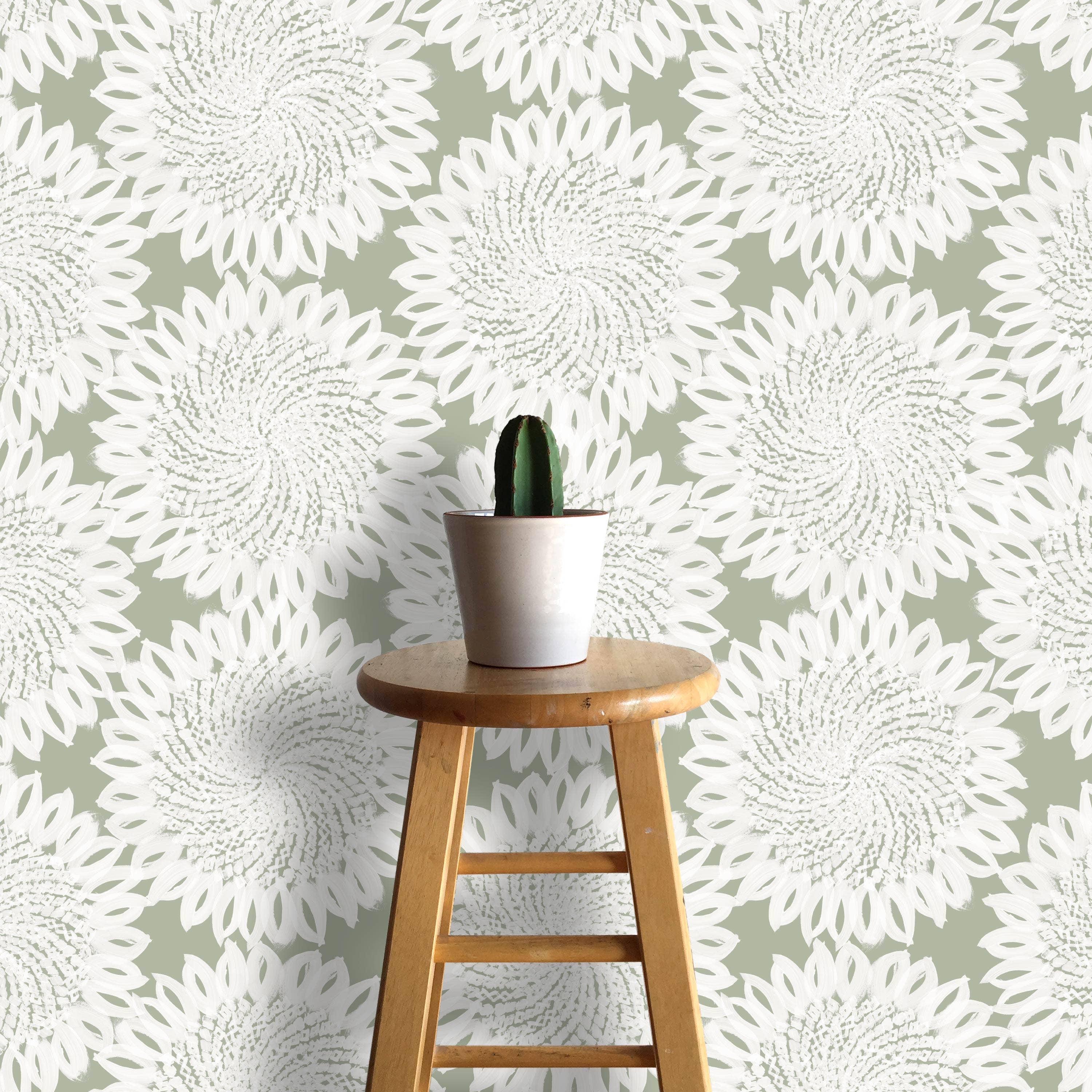 Robin Ann Meyer - Venta al por mayor Papel pintado - Recubrimiento de pared Sunburst: 61 cm de ancho x 120" de largo.11