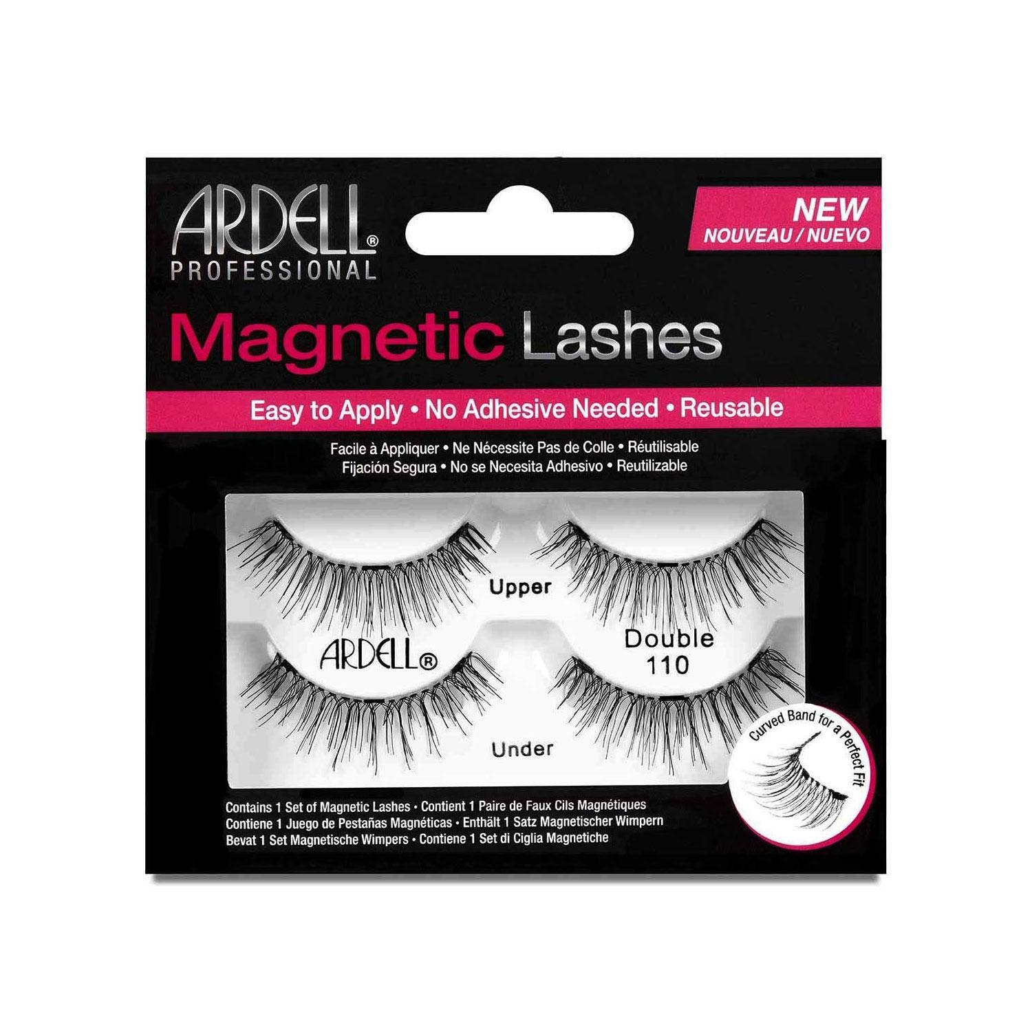 KT Supply - Wholesale False/Fake Eyelashes - Ardell Lashes Magnetic Double 110 Black