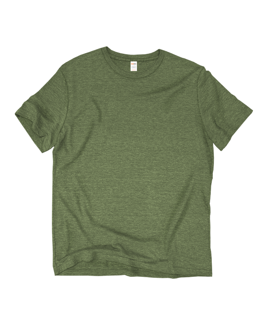 GOEX Apparel - Wholesale T-Shirt - Men's - Unisex Short Sleeve Triblend Tee15
