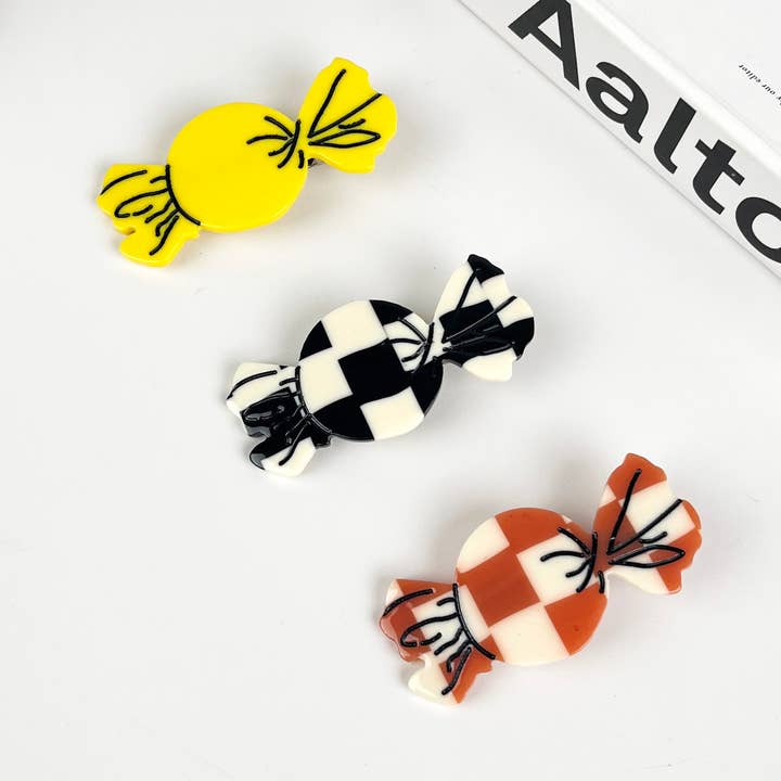 TheDivaSoap - Wholesale Haarclip - Dames - Candy Duckbill Clip, haarspeldjes van acetaat4