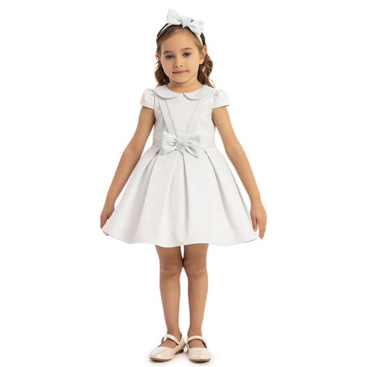 Majestätisches Perlenmädchen Festkleid für den Großhandel von JuniorKids