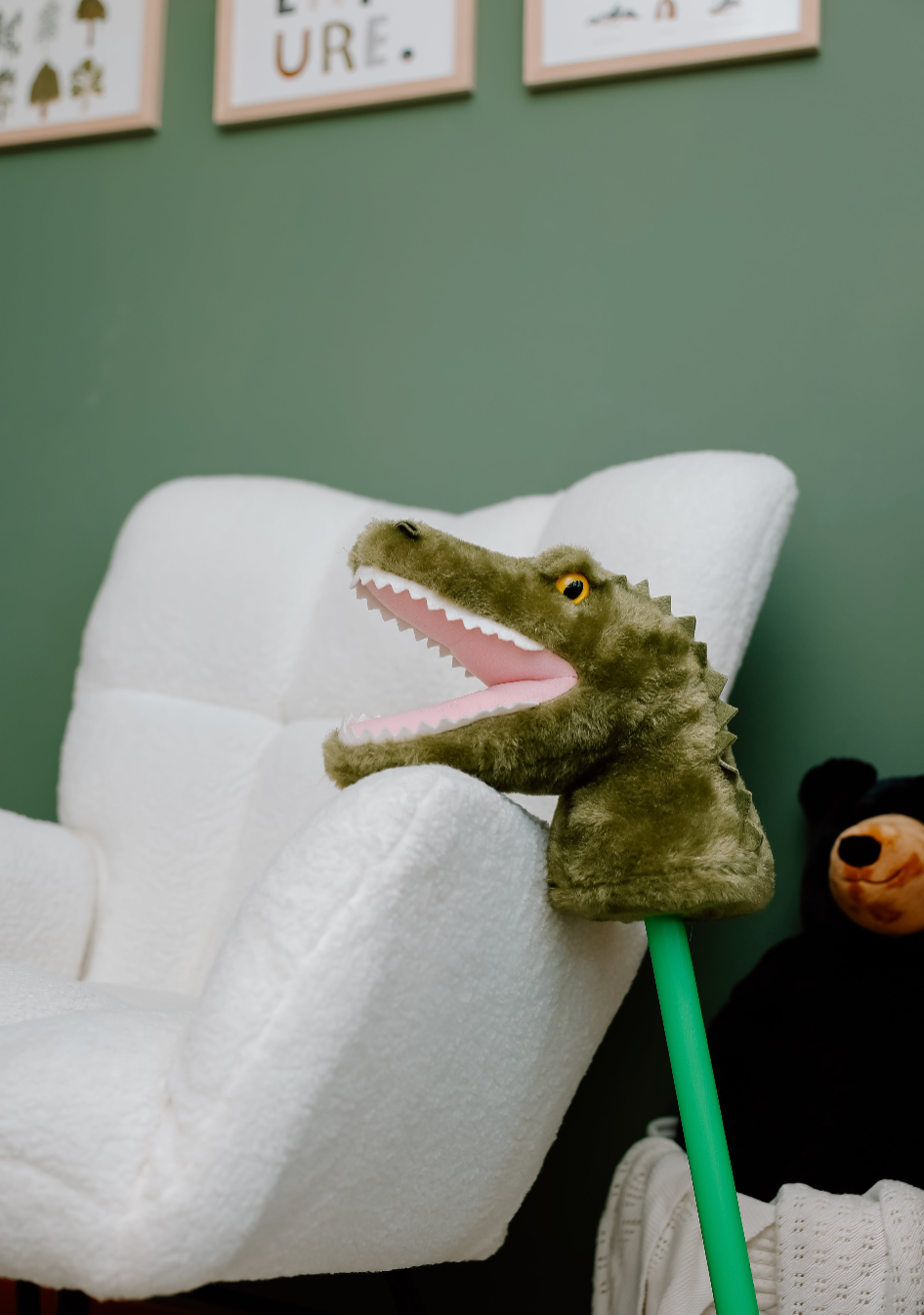 The Petting Zoo - Wholesale Stuffed/Plush Toy - Kids & Baby - Hobby Animal Alligator 24" (61cm)8